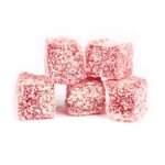 Coconut Pomegranate Turkish Delight