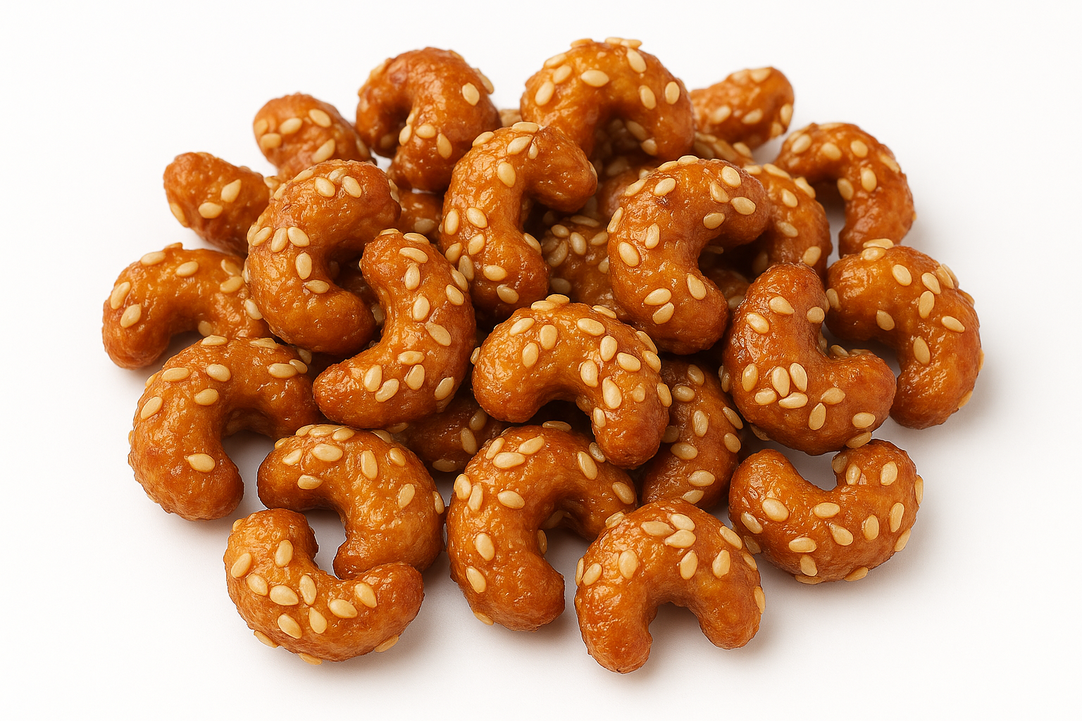 Caramelised Honey And Sesame Cashews