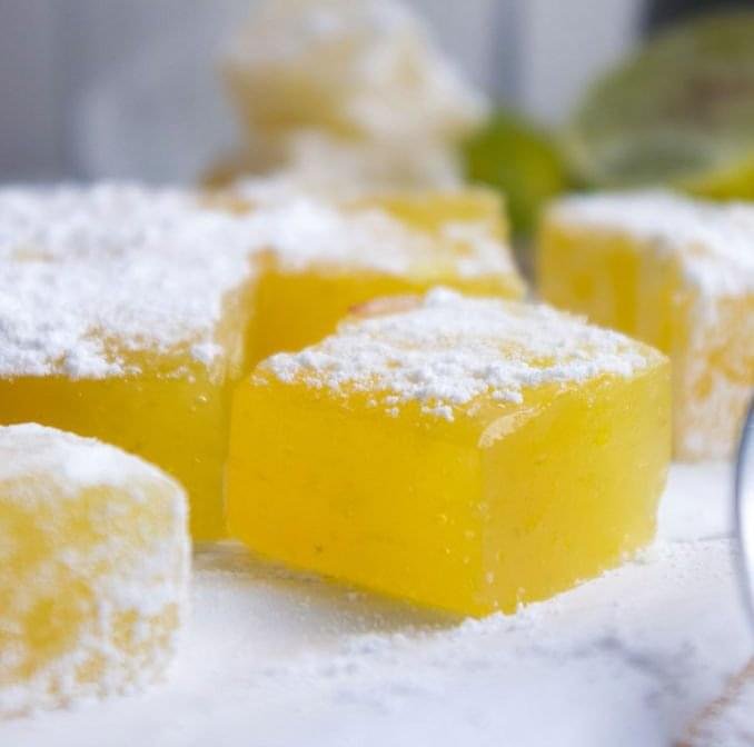 Coconut Lemon Turkish Delight1