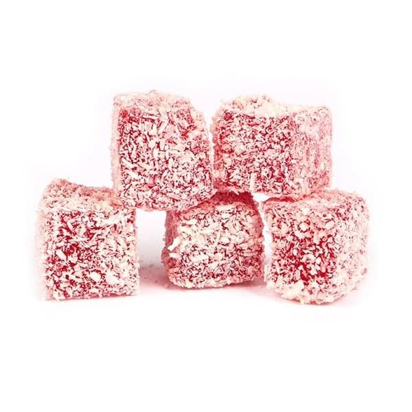 Coconut Pomegranate Turkish Delight